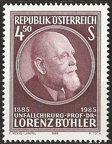 Österreich 1985 - Mi 1800 - YT 1629 - Lorenz Böhler - MNH