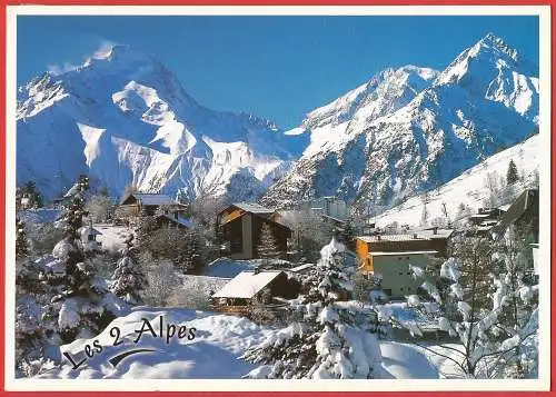 [Ansichtskarte] Frankreich (France) Isère ( 38 ) Les Deux-Alpes : Mont Muzelle et Aiguille de Venosc. 