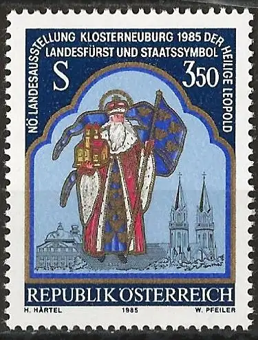 Österreich 1985 - Mi 1808 - YT 1637 - Saint Leopold - MNH