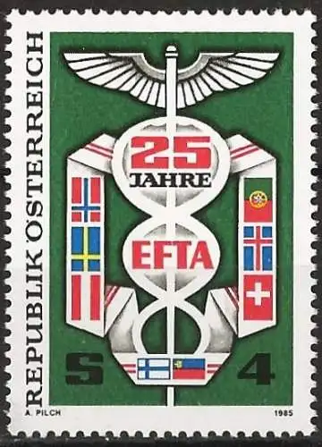 Österreich 1985 - Mi 1813 - YT 1641 - E.F.T.A. - MNH