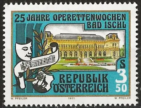 Österreich 1985 - Mi 1820 - YT 1649 - Kasion von Bad Ischl - MNH