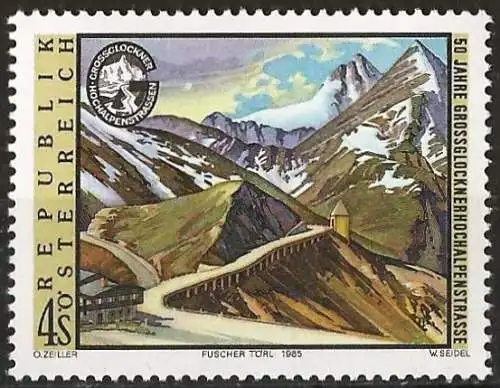 Österreich 1985 - Mi 1822 - YT 1651 - Großglockner-Bergroute - MNH