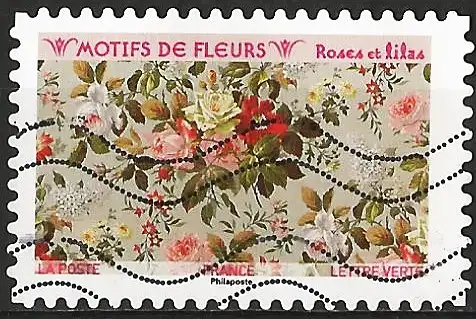 Frankreich 2021 - Mi 7895 - YT Ad 1997 - Blumenmuster 