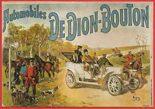 [Ansichtskarte] Wagen De Dion Bouton / Auto / Car. 