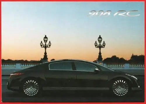 [Ansichtskarte] Wagen Peugeot 908 RC / Auto  / Car. 