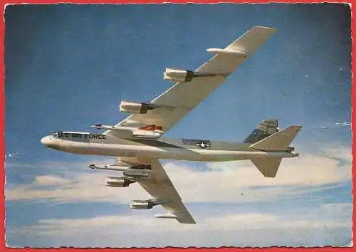 [Ansichtskarte] Flugzeug Bomber Boeing B-52 / Avion ombardier / fighter jet. 