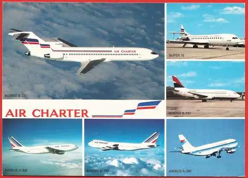 [Ansichtskarte] Flugzeug von Air Charter / Avion / Airplane. 