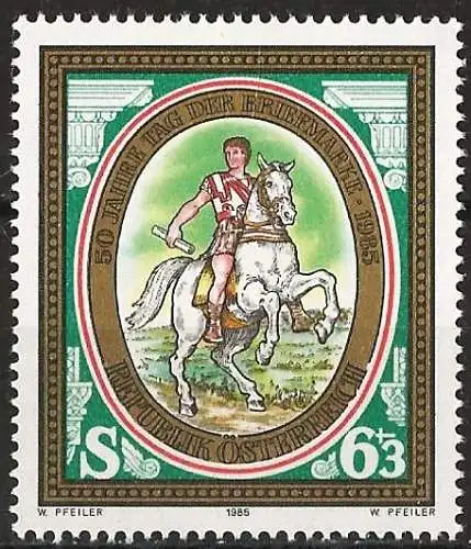 Österreich 1985 - Mi 1831 - YT 1660 - Tag der Briefmarke - MNH