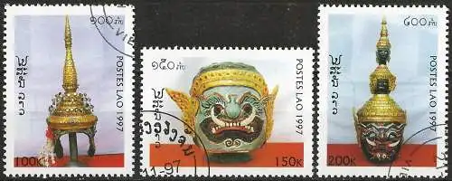 Laos 1997 - Mi 1608... - YT 1303... - Laotische Kunst