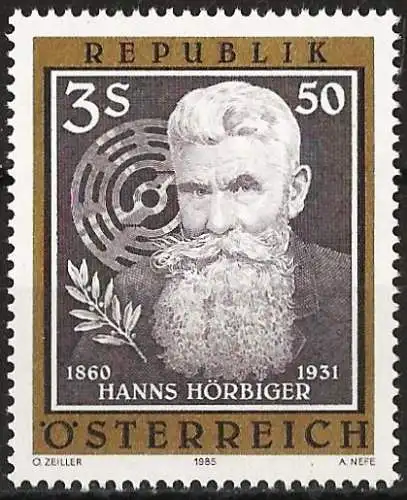 Österreich 1985 - Mi 1833 - YT 1661 - Hanns Hörbiger - MNH