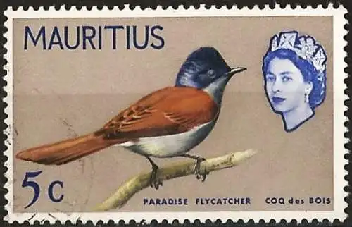 Mauritius 1965 - Mi 271X - YT 269 - Vogel