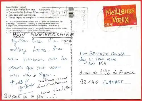 [Ansichtskarte] Frankreich (France) Lot ( 46 ) Cardaillac. 