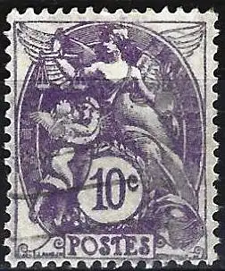 Frankreich 1929 - Mi 238 - YT 233 - Type Blanc