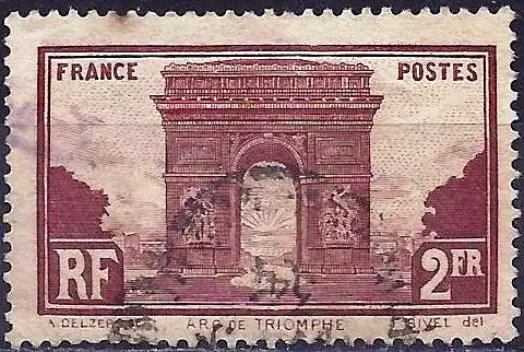 Frankreich 1931 - Mi 263 - YT 258 - Arc de Triomphe in Paris