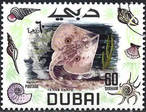 Dubai 1969 - Mi 348 - YT 103.4 - Fisch  