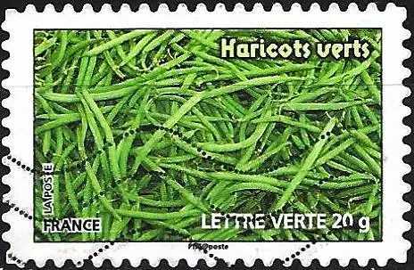 Frankreich 2012 - Mi 5405 - YT Ad 742 - Gemüse : Das grünen Bohnen