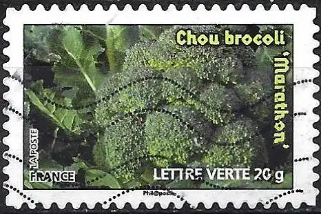 Frankreich 2012 - Mi 5406 - YT Ad 743 - Gemüse : Broccoli-Kohl 
