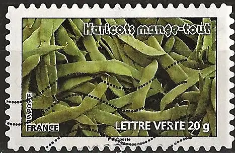 Frankreich 2012 - Mi 5408 - YT Ad 745 - Gemüse : Die Zuckerschoten