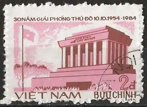 Vietnam 1984 - Mi 1493 - YT 533 - Ho Chi Minh mausoleum