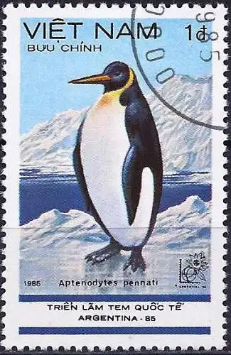 Vietnam 1985 - Mi 1580 - YT 598 - Vogel : Pinguin