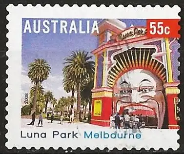 Australien 2002 - Mi 3073 BC - YT 2959 - Luna Park, Melbourne - Gezähnt 12¾