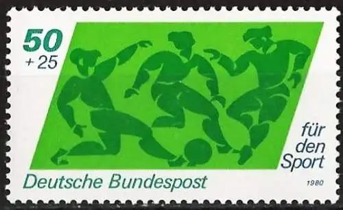 BDR 1980 - Mi 1046 - YT 893 - Fußball - MNH