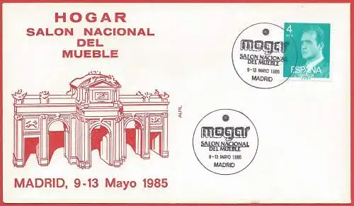Spanien 1983 - Mi 2282y - YT 2035a ( König Karl 1 - Nationale Möbelausstellung, Madrid )