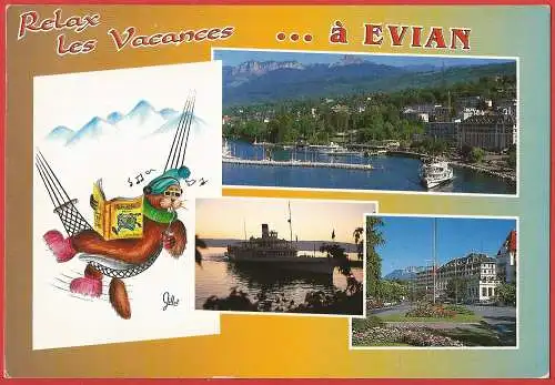 [Ansichtskarte] France - Haute-Savoie ( 74 ) Evian-les-Bains / Frankreich. 