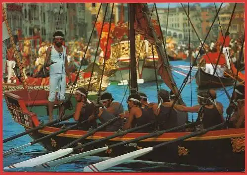 [Ansichtskarte] Italien - Venedig : Die Historische regatta. 