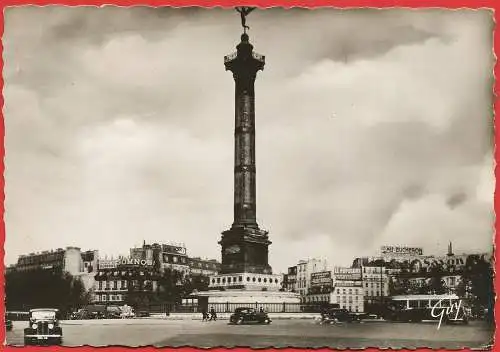 [Ansichtskarte] France - Paris ( 74 ) Place de la Bastille / Frankreich. 