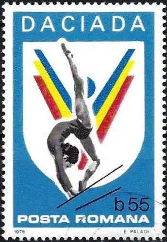Rümanien 1978 – Mi 3542 - YT 3127 - Gymnastik