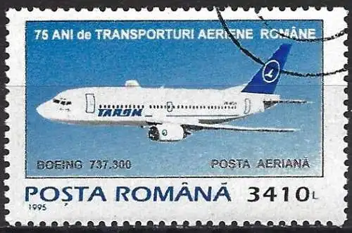 Rümanien 1995 - Mi 5092 - YT Pa 322 - Fluzeug Boeing 737-300
