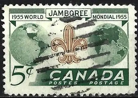Canada 1955 - Mi 305 - YT 283 - Scout Jamboree