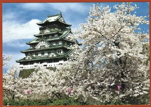 [Ansichtskarte] Japon : Château de Osaka /
Japan : Schloss. 