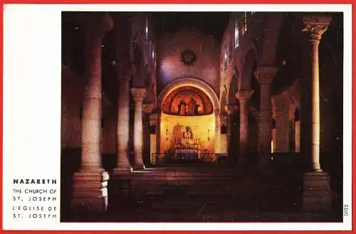 [Ansichtskarte] Israël - Nazareth :  Kirche Saint-Joseph. 