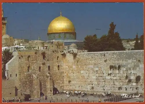 [Ansichtskarte] Israel - Jerusalem :  Die Klagemauer. 