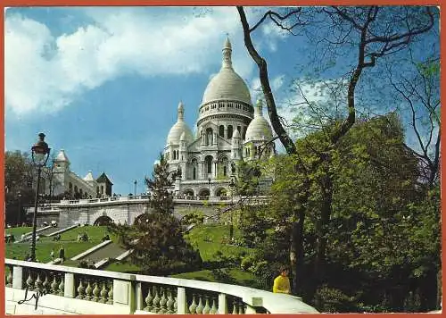 [Ansichtskarte] Paris ( 75 ) Le Sacré-Cœur / 
Frankreich : die Basilika Sacré-Cœur. 