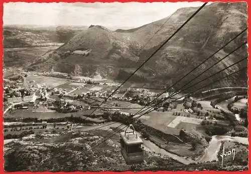 [Ansichtskarte] Hautes-Pyrénées (65) Lourdes : Le téléphérique du Béout
Frankreich : Seilbahn. 