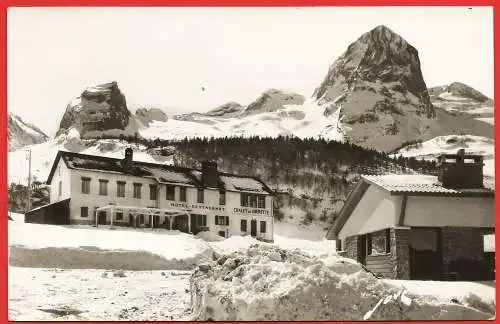 [Ansichtskarte] Pyrénées-Atlantiques (64) Gourette : Hôtel-restaurant "Chalet de Gourette " /
Frankreich. 