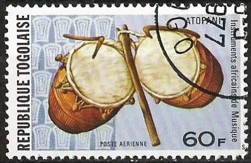 Togo 1977 - Mi 1212 - YT Pa 302 - Musikinstrument