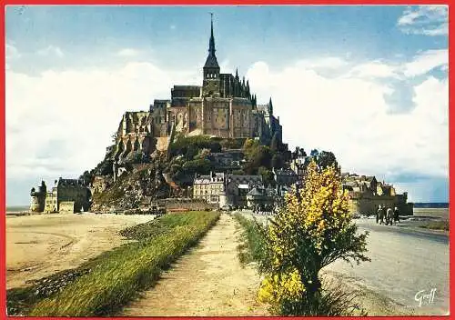 [Ansichtskarte] Manche ( 50 ) Mont Saint-Michel /
Frankreich. 