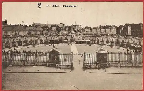 [Ansichtskarte] Côte d'Or ( 21 ) Dijon : La Place d'Armes /
Frankreich. 