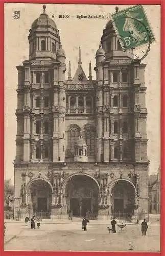 [Ansichtskarte] Frankreich - Côte d'Or ( 21 ) Dijon : Kirche Saint-Michel /. 