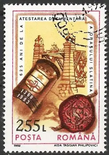 Rümanien 1993 - Mi 4939 - YT 4122 - Slatina