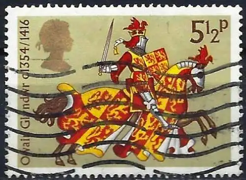 Großbritannien 1974 - Mi 655 - YT 730 - Mittelalterlicher Krieger