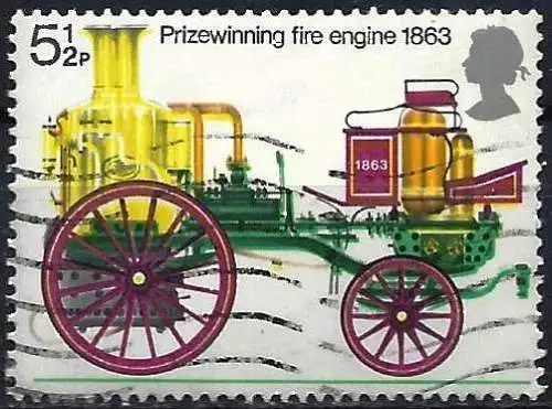 Großbritannien 1974 - Mi 647 - YT 722 - Feuerwehrauto