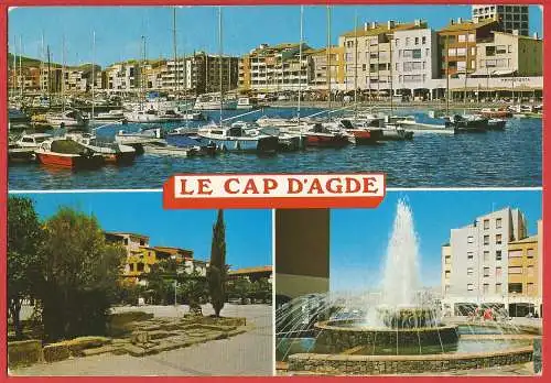 [Ansichtskarte] France - Hérault ( 34 ) Le Cap d'Agde /
Frankreich. 