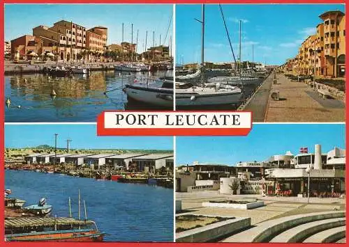 [Ansichtskarte] France - Aude ( 11 ) Port-Leucate : Le port de plaisance /
Frankreich : Yachthafen. 