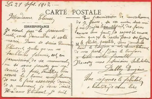 [Ansichtskarte] France - Moselle ( 57 ) Metz : Le nouveau Temple protestant et le pont des Morts /
Frankreich : Der neue protestantische Tempel und die Totenbrücke. 