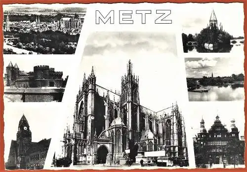 [Ansichtskarte] France - Moselle ( 57 ) Metz : La Cathédrale /
Frankreich. 
